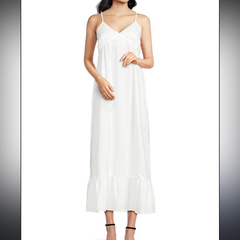 LEA & VIOLA Triangle Maxi Shift Dress